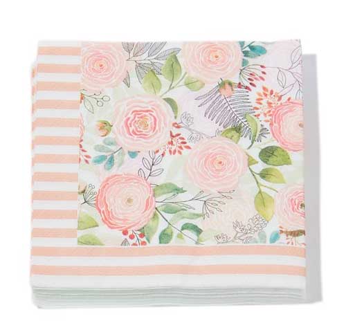 Spring Paper Cocktail Napkin, 3 designs