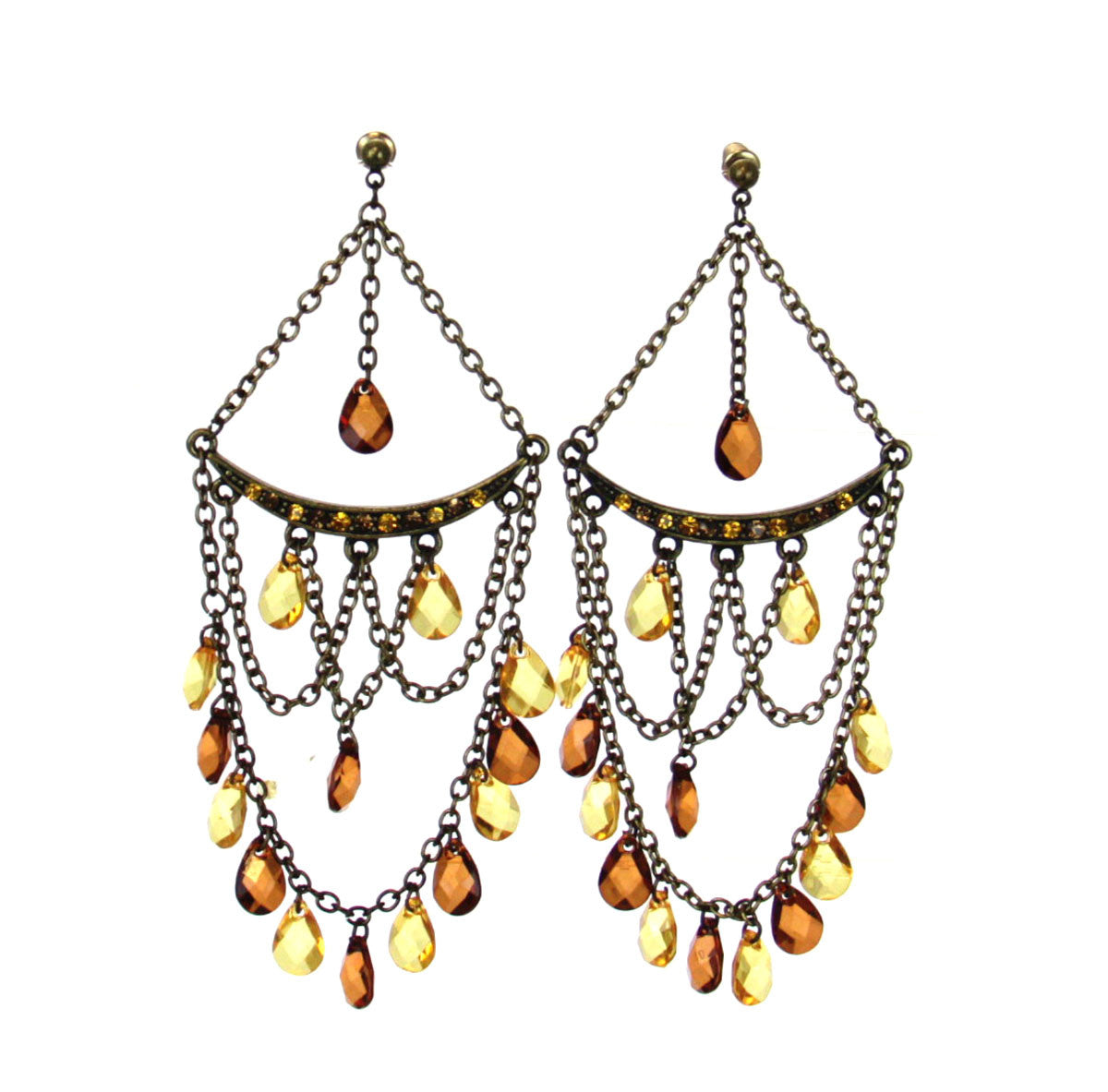 Beaded Chandelier Earrings