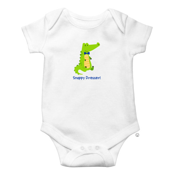 Alligator Diaper Shirt