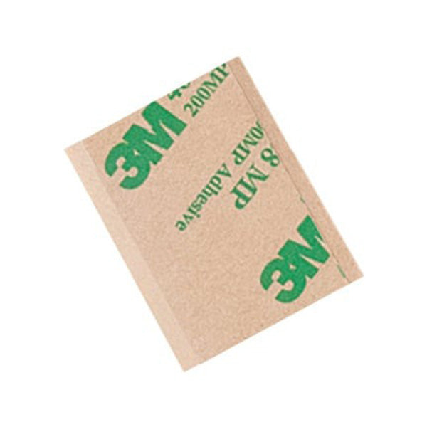 3M 468MP Adhesive Transfer Tape Clear 1 in x 1 in Square 5 Pack - 468MP 1IN X 1IN