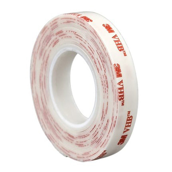 3M VHB Tape 4932 White 0.75 in x 5 yd Roll - 4932 0.75IN X 5YD