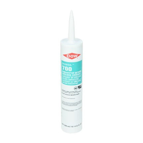 Dow DOWSIL? 700 Industrial Grade Silicone Sealants Black 300 mL Cartridge - 700-IND/GR SLNT-BLK 300ML