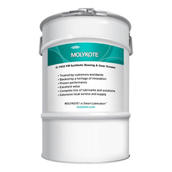 DuPont MOLYKOTE? G-1502 FM Synthetic Gear and Bearing Grease White 50 kg Drum - G-1502FM GRSE 50KG DR