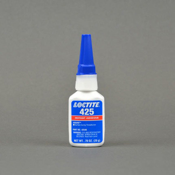 Henkel Loctite 425 Plastic Fastener Threadlocker Blue 20 g Bottle - 135461