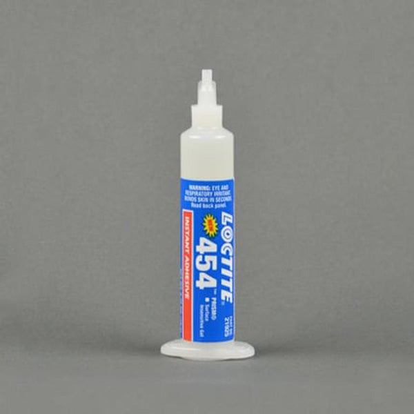 Henkel Loctite 454 Surface Insensitive Instant Cyanoacrylate Adhesive Clear 10 g Bottle - 231346