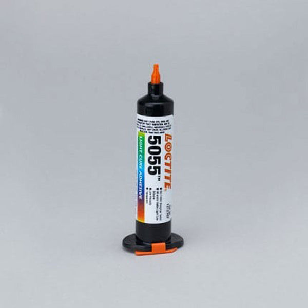 Henkel Loctite 5055 Silicone Adhesive,UV Curing, 25 mL Syringe - 1212167