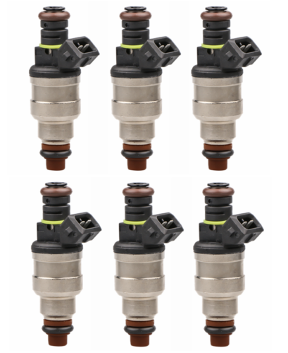 Fuel injectors for Ford 2.3 2.9 3.0 3.8 4.9 5.0 F47E-A2E (Set (6) Flow Matched)