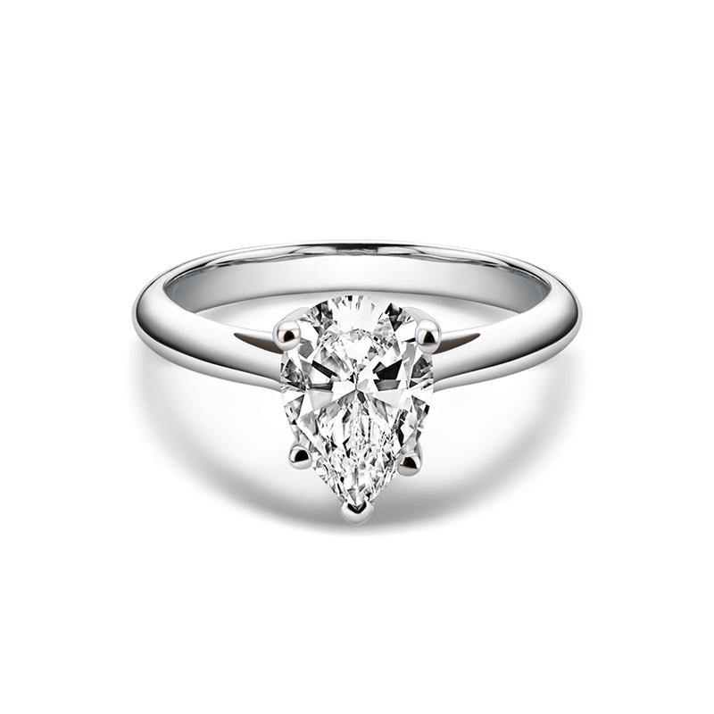 Pear-Cut Engagement Ring