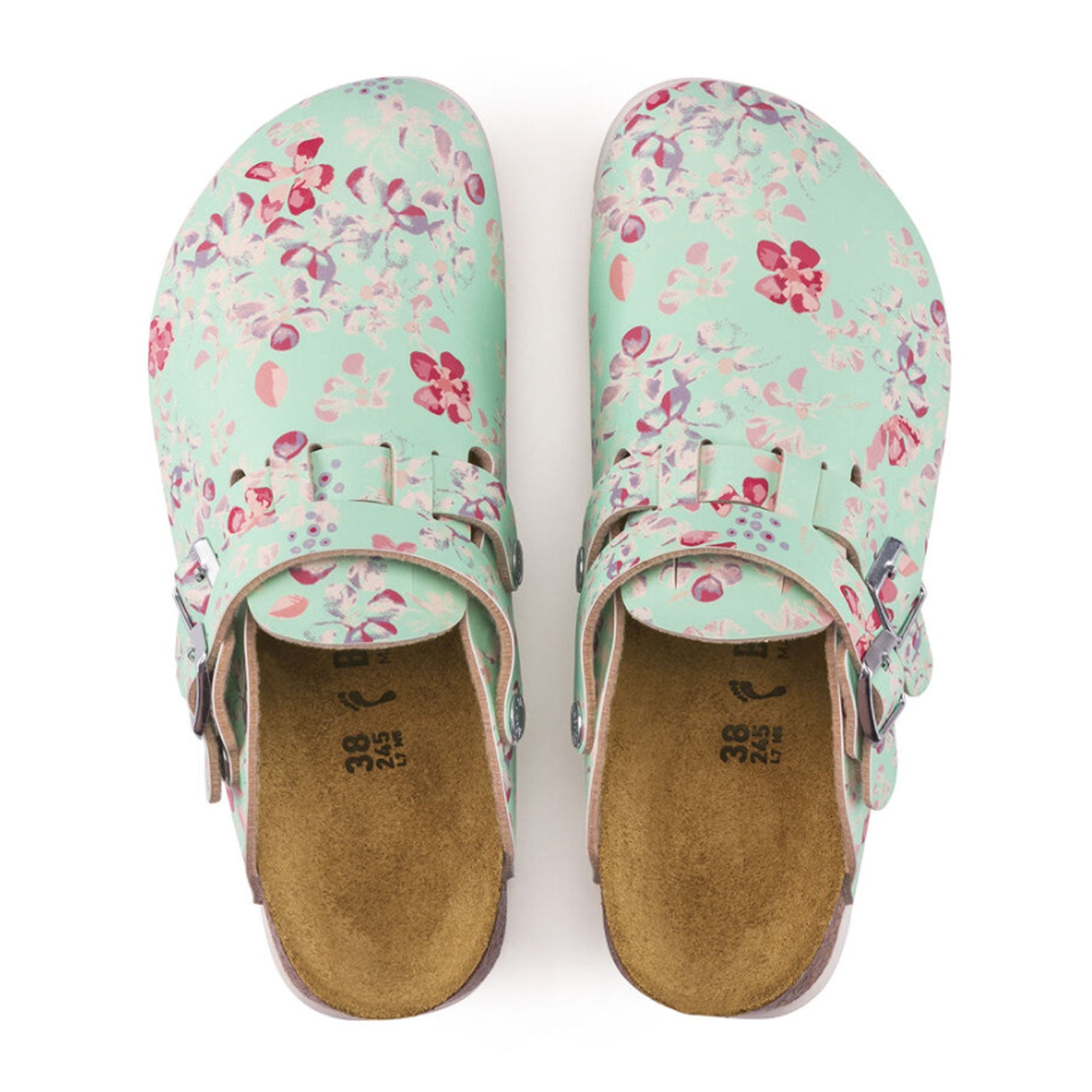 Birkenstock Kay Super Grip Narrow Clog (Women) - Flower Mint