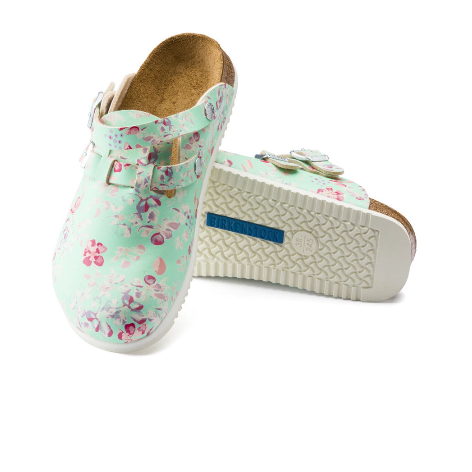 Birkenstock Kay Super Grip Narrow Clog (Women) - Flower Mint