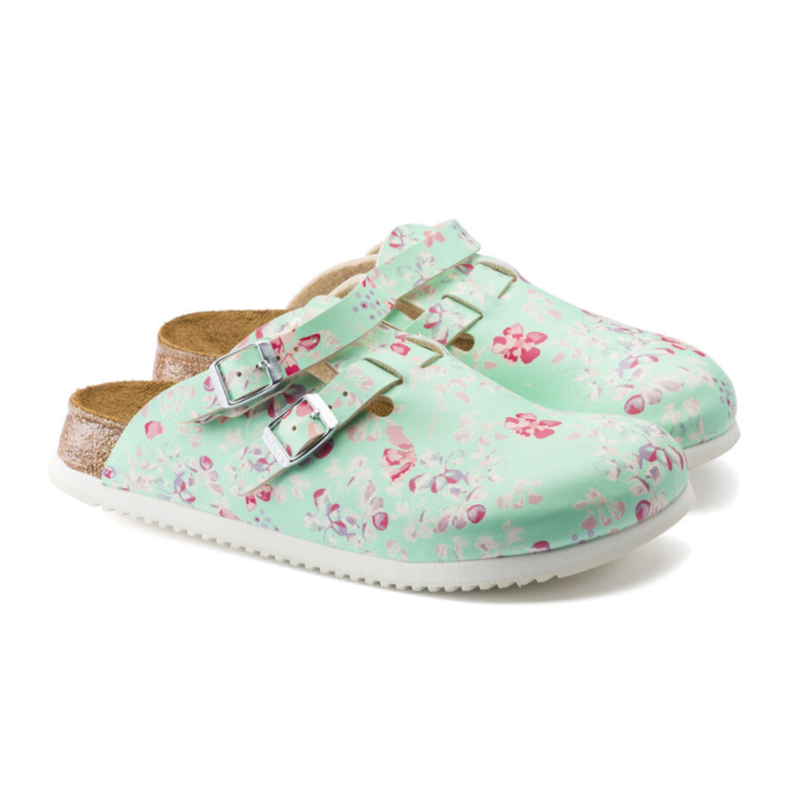 Birkenstock Kay Super Grip Narrow Clog (Women) - Flower Mint