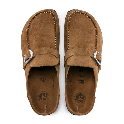 Birkenstock Buckley Clog (Women) - Tea Suede