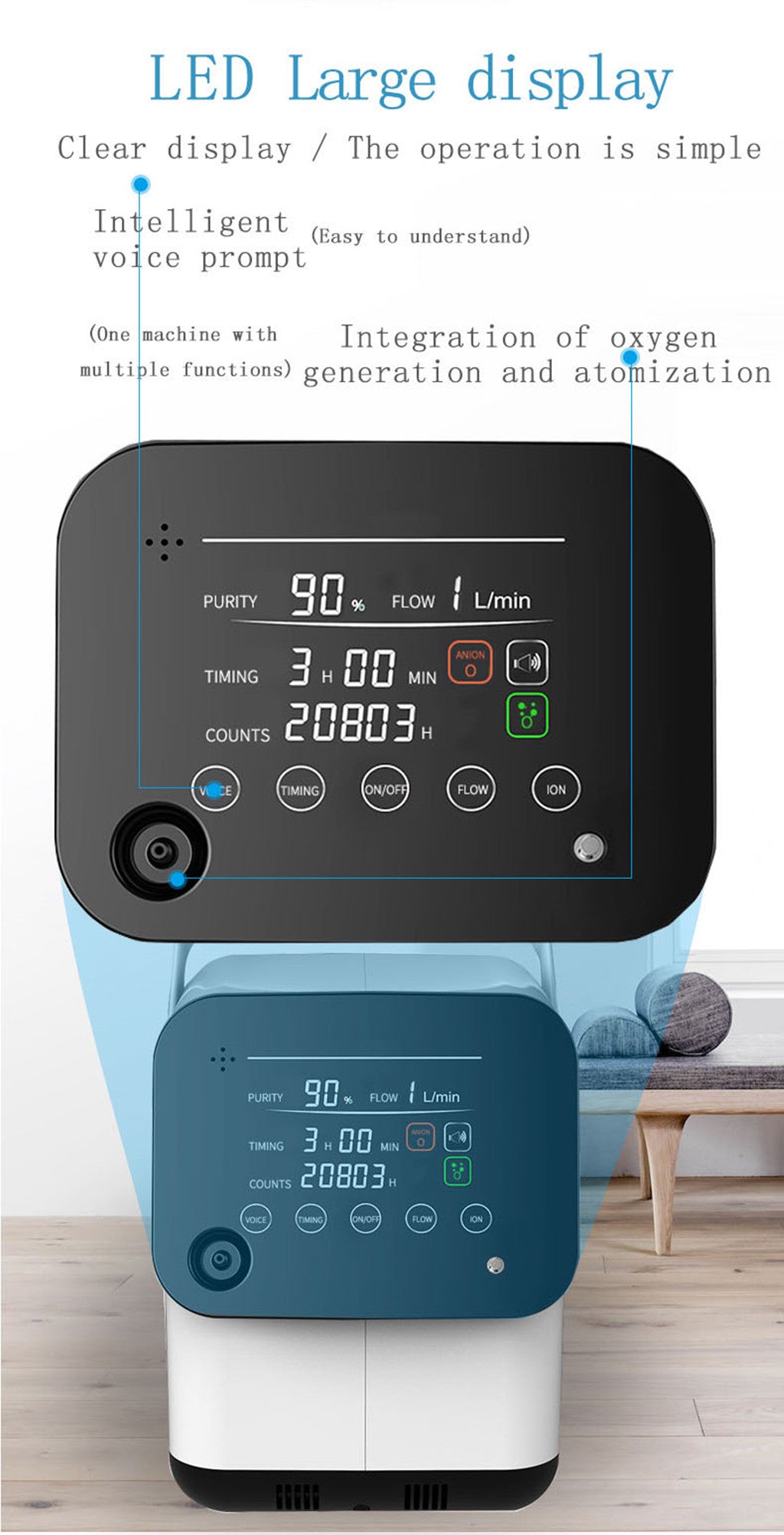 portable oxygen concentrator