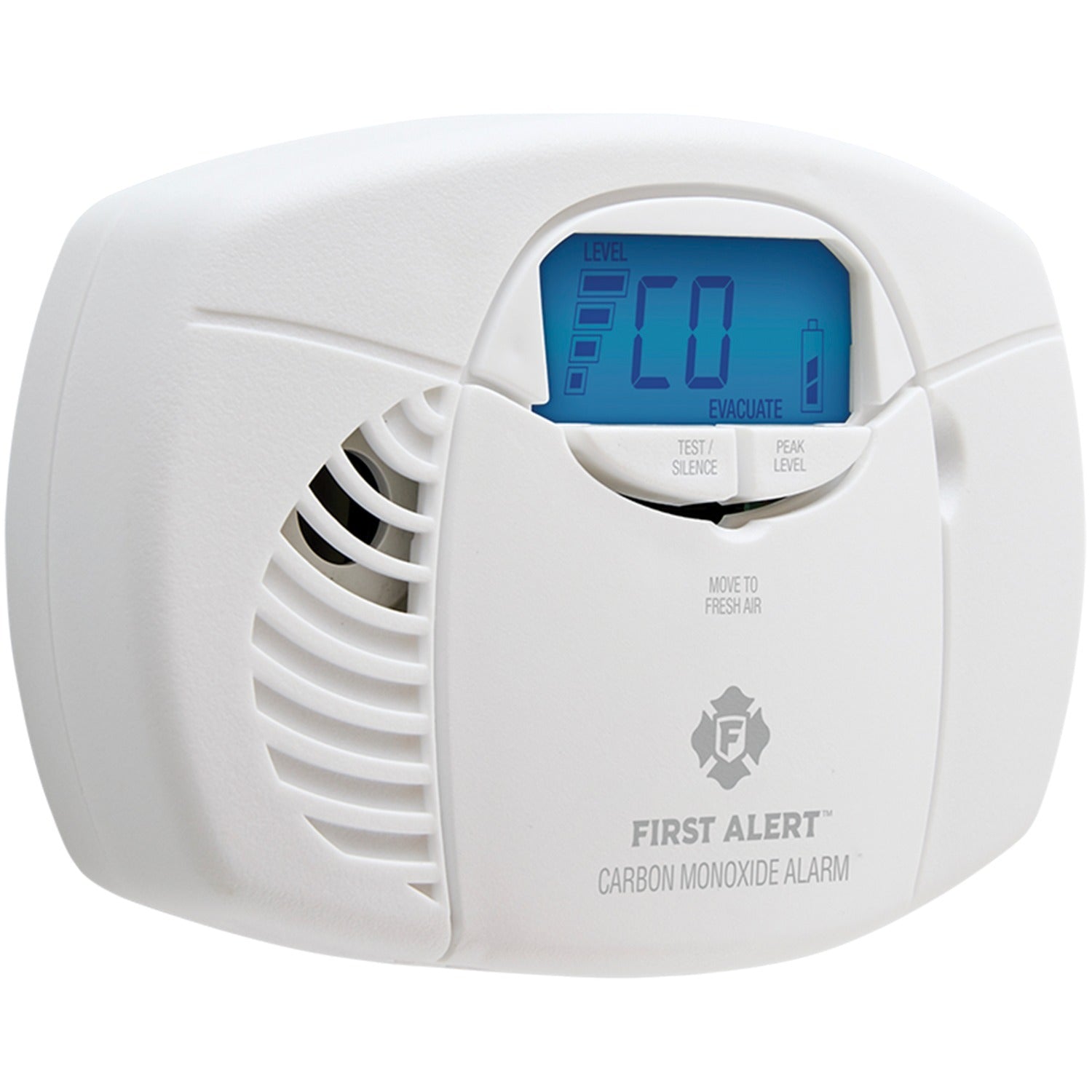 First Alert 1039727 Battery-Powered Carbon Monoxide Alarm with Backlit Digital Display