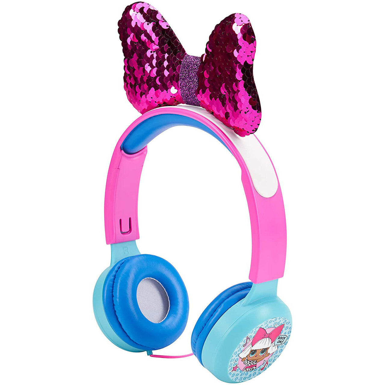 L.O.L. Surprise! Kid-safe Diva Headphones In Pink And Blue