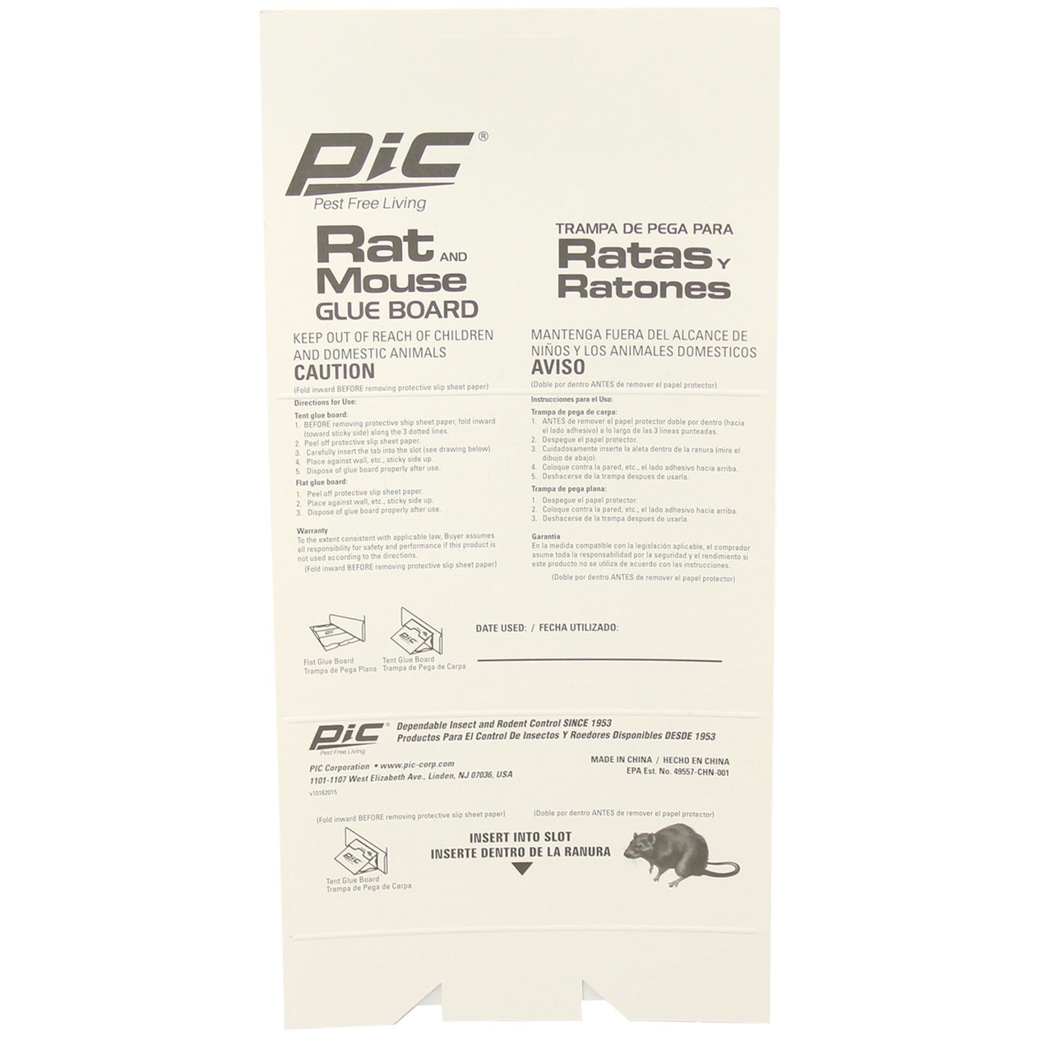 PIC GRT2F Glue Rat Boards, 2 pk