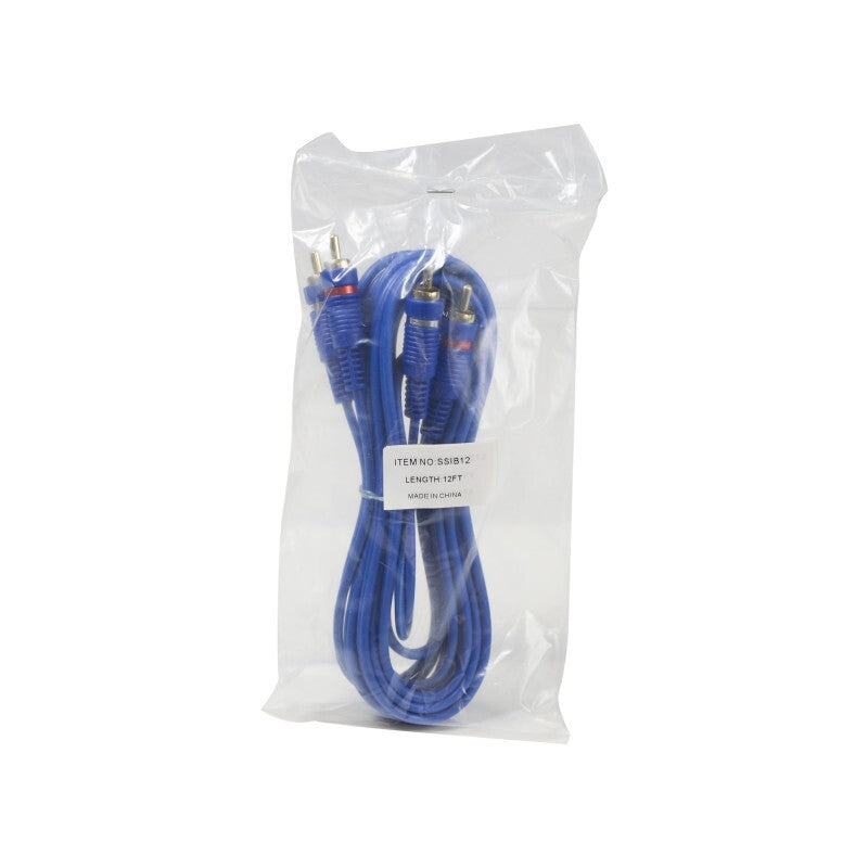 Stinger 12ft rca blue stinger select