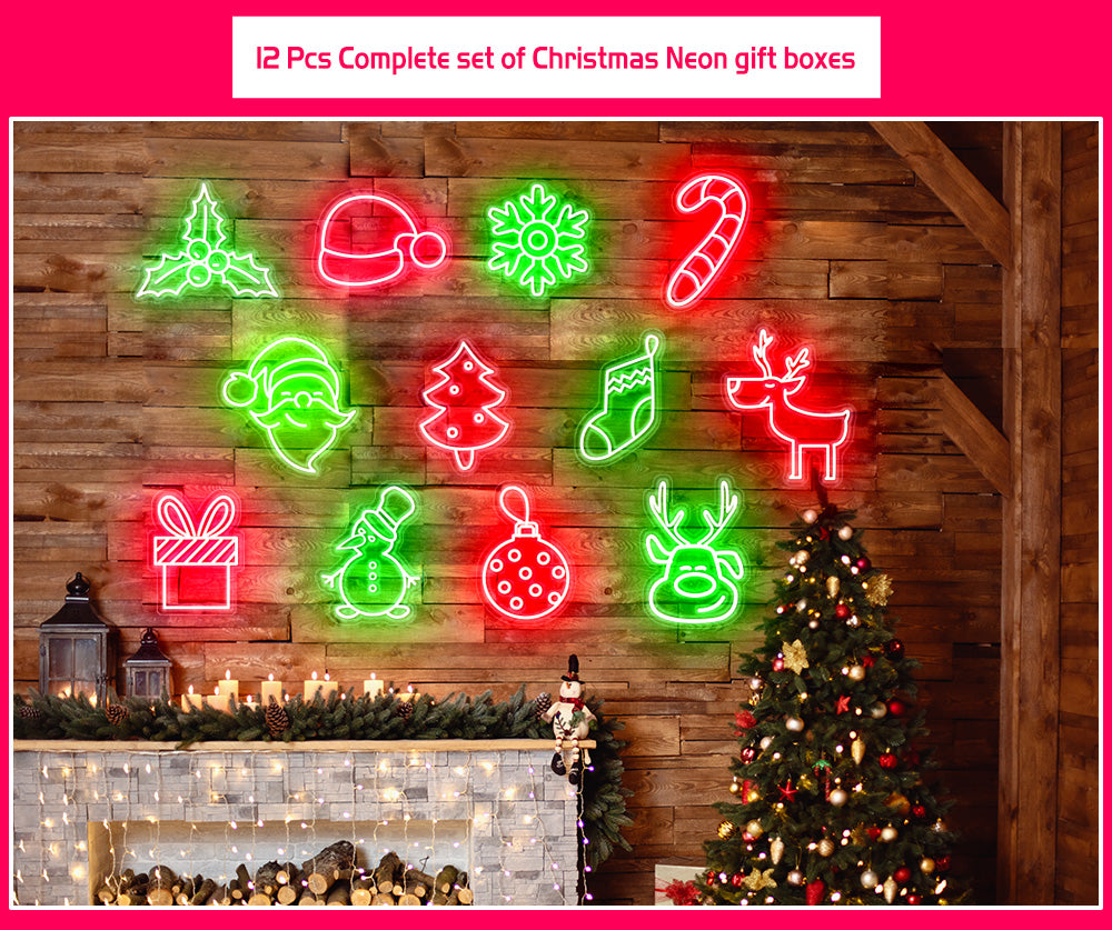 xmas  neon light