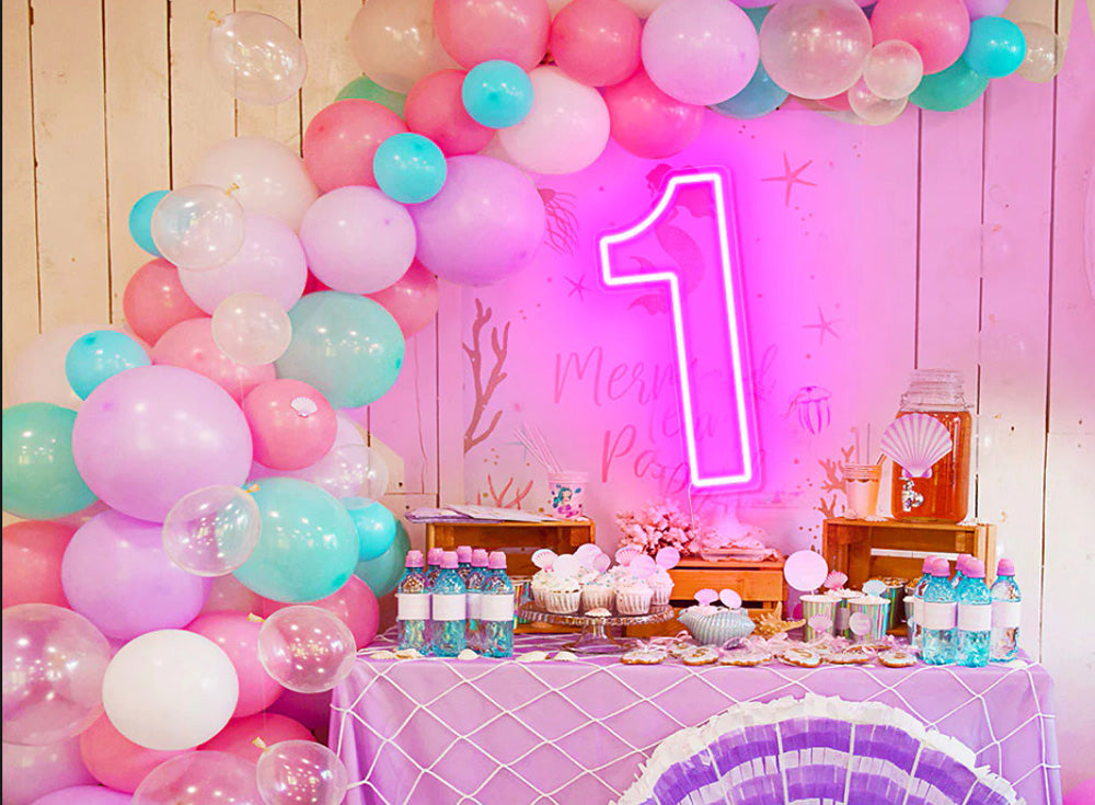 1st baby led neon light sign