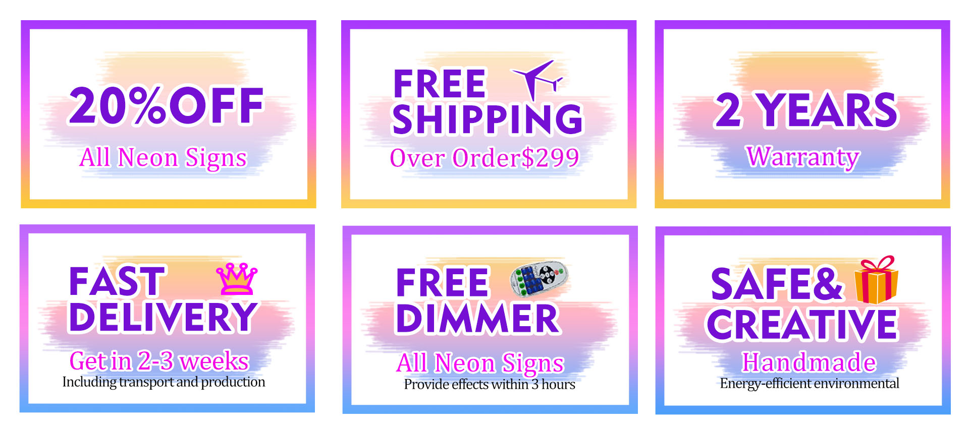 custon neon sign neon party