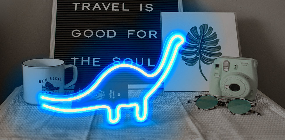 Dinosaur led neon signs