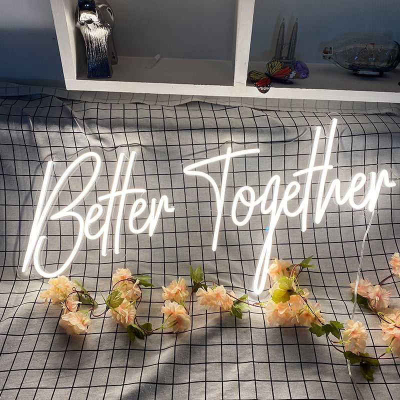 better together neon signs