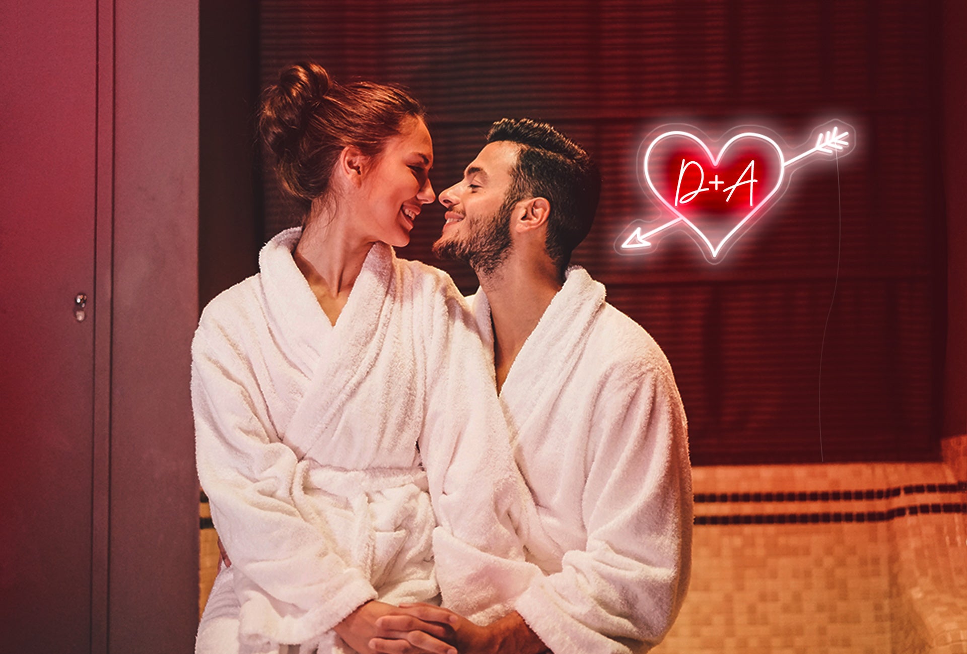 custom first name neon