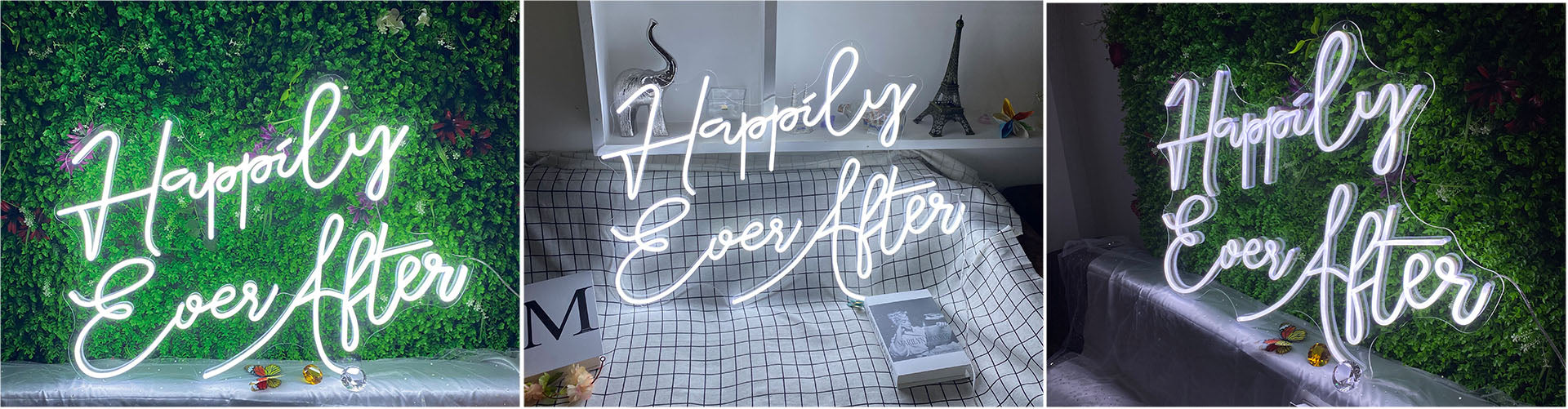 happily ever after neon light sign