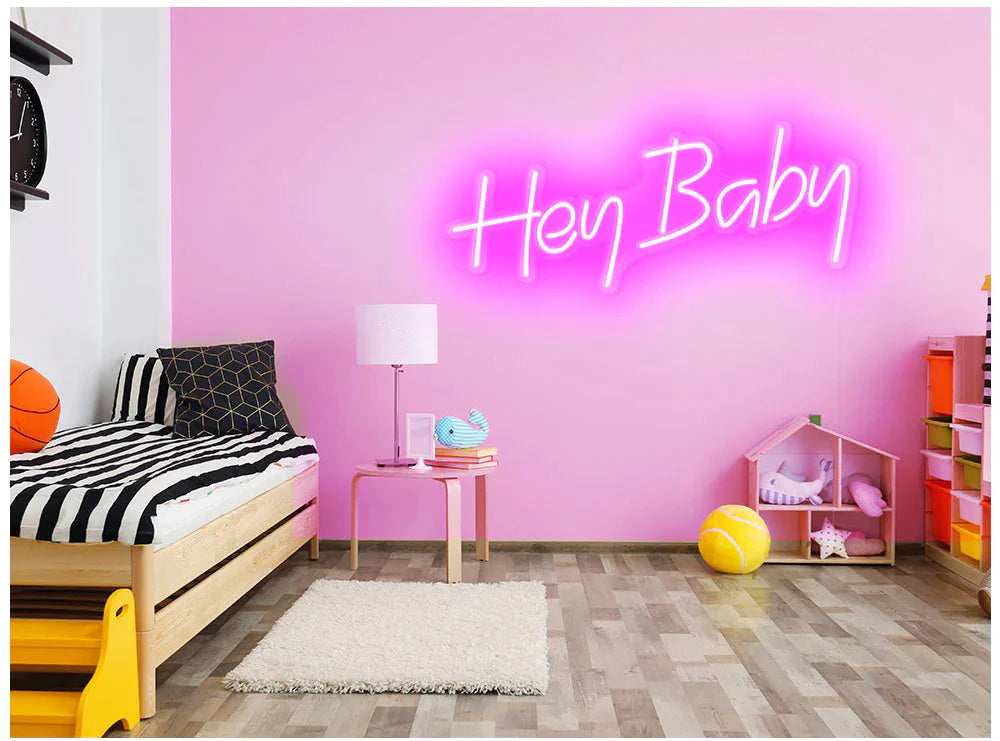 kids room neon sign