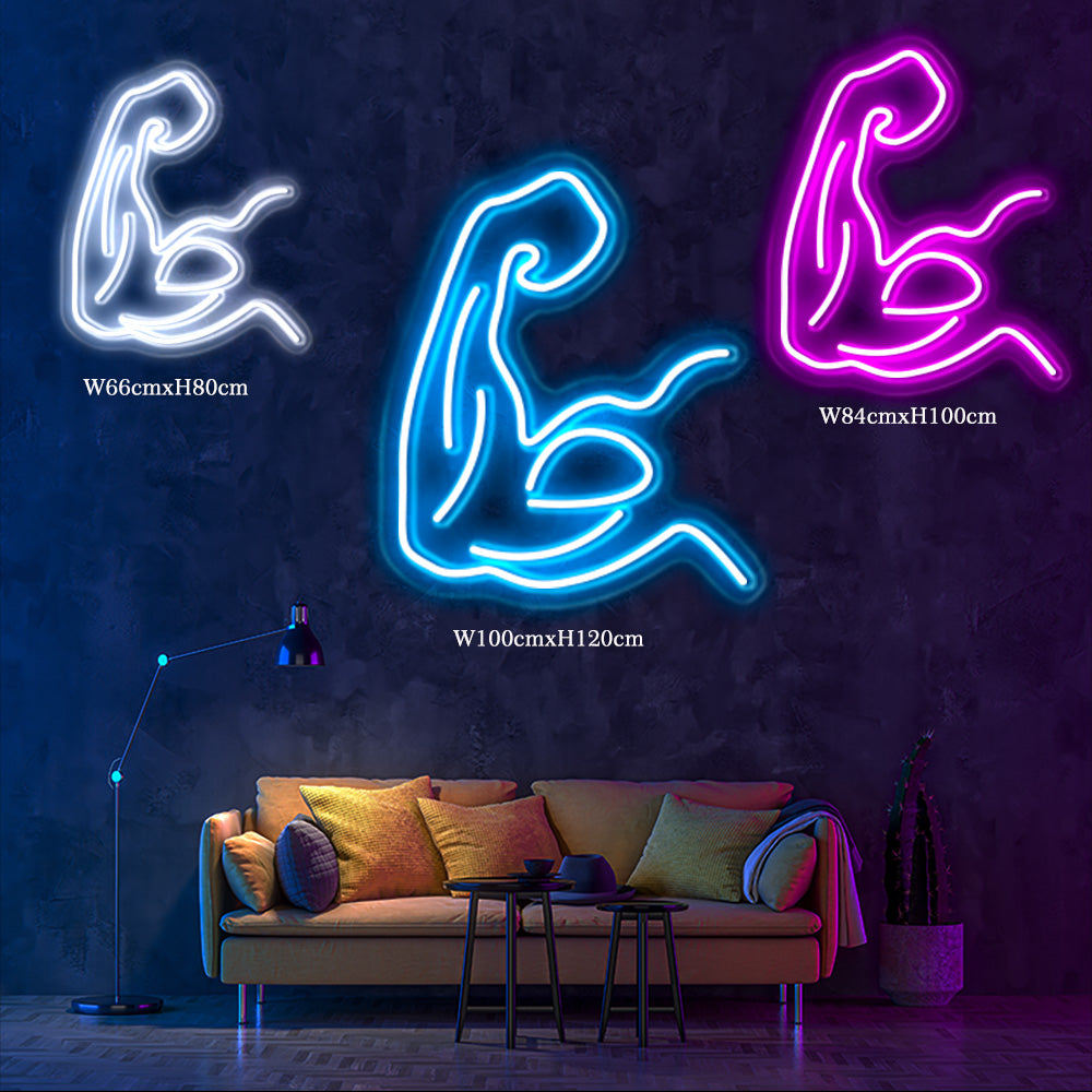 gym neon light sign