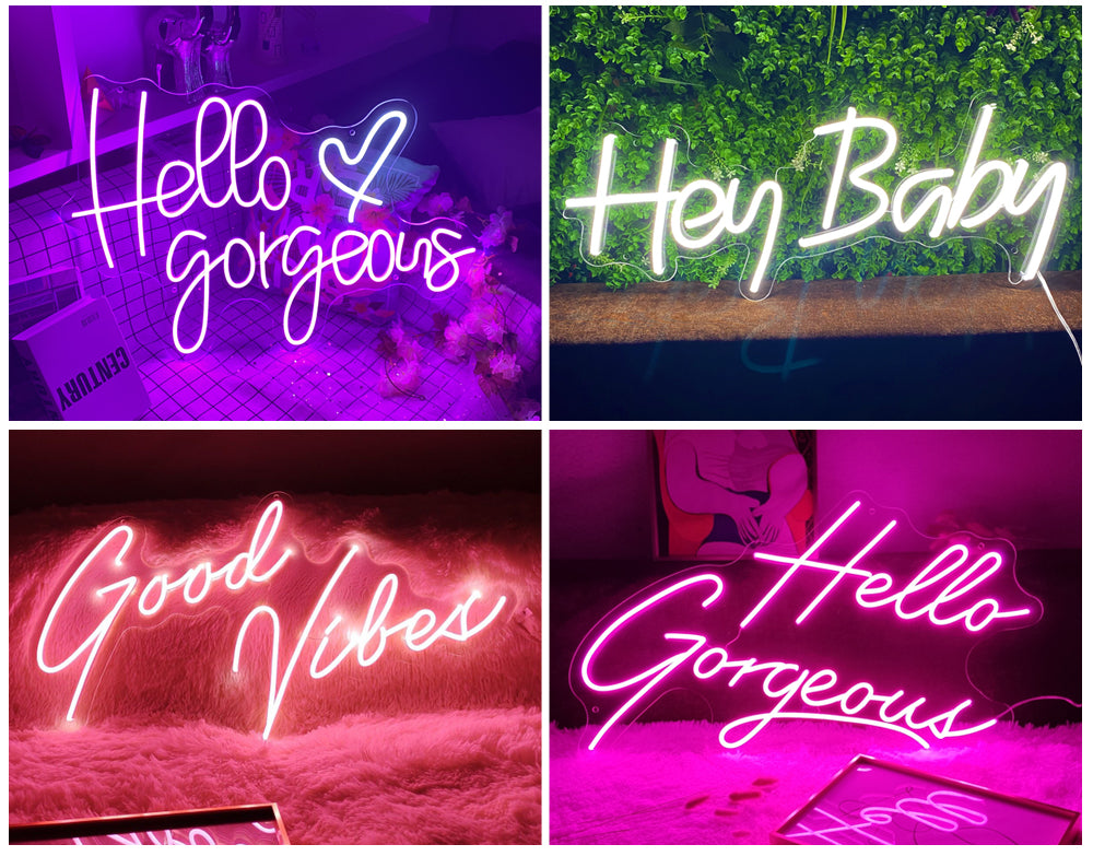 You Glow Girl signs