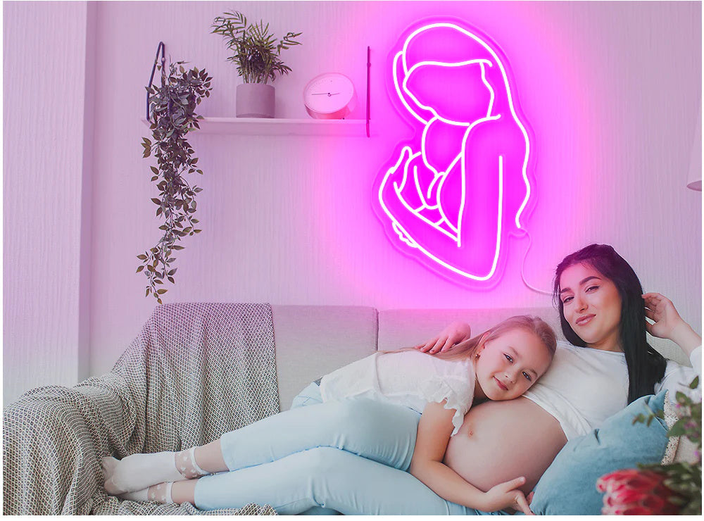 personalized mother's day neon light