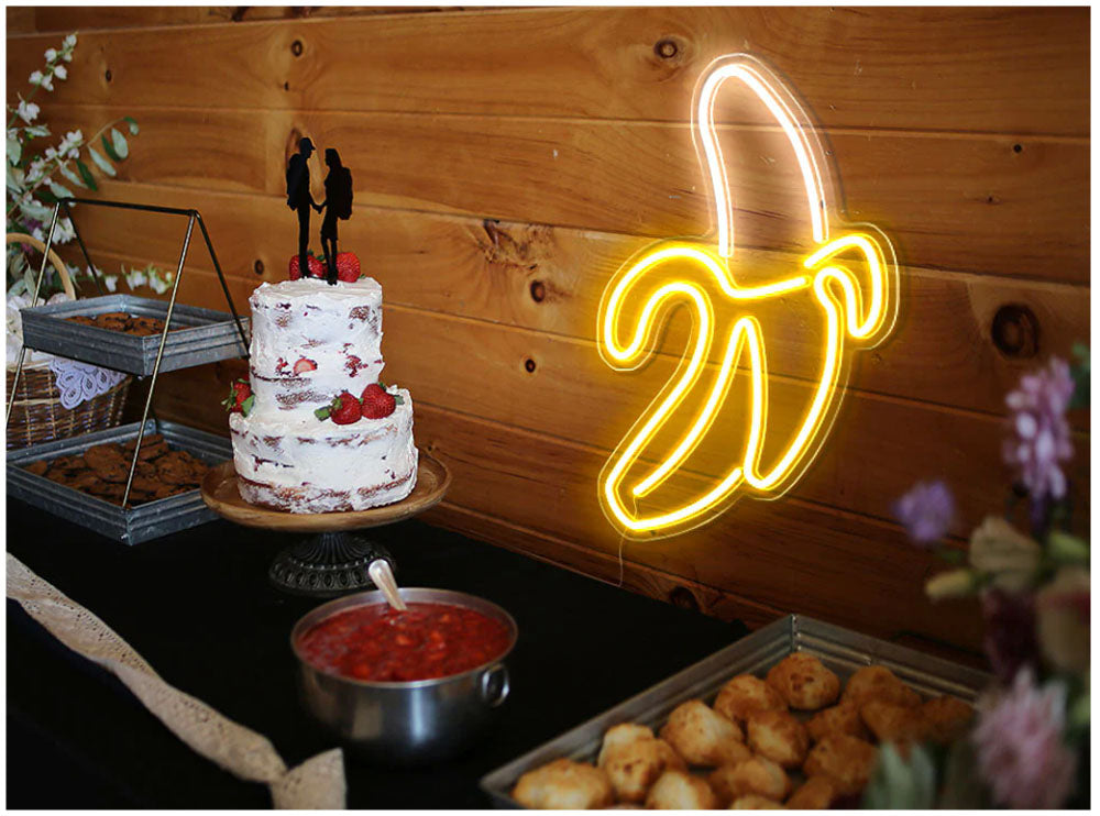 banner cutt neon light