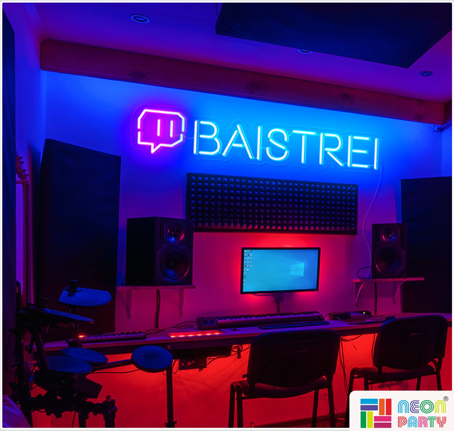 game room neon signs