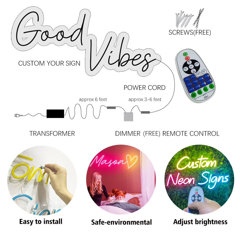 girls girls girls neon sign