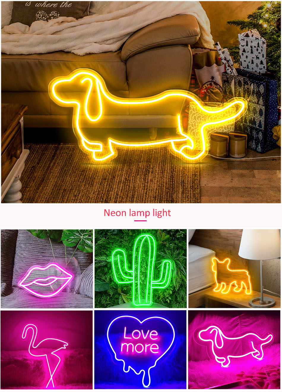 Store Sign Hot Dogs Sign Business Sign Super Bright LED Open Sign window sign LED Neon Sign 