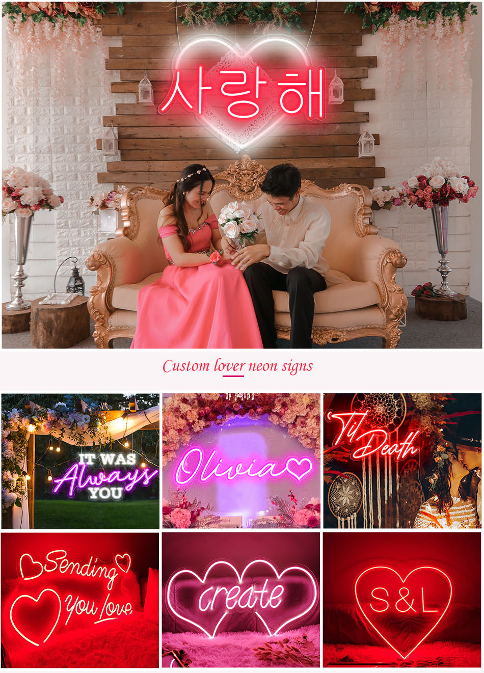 lover neon signs