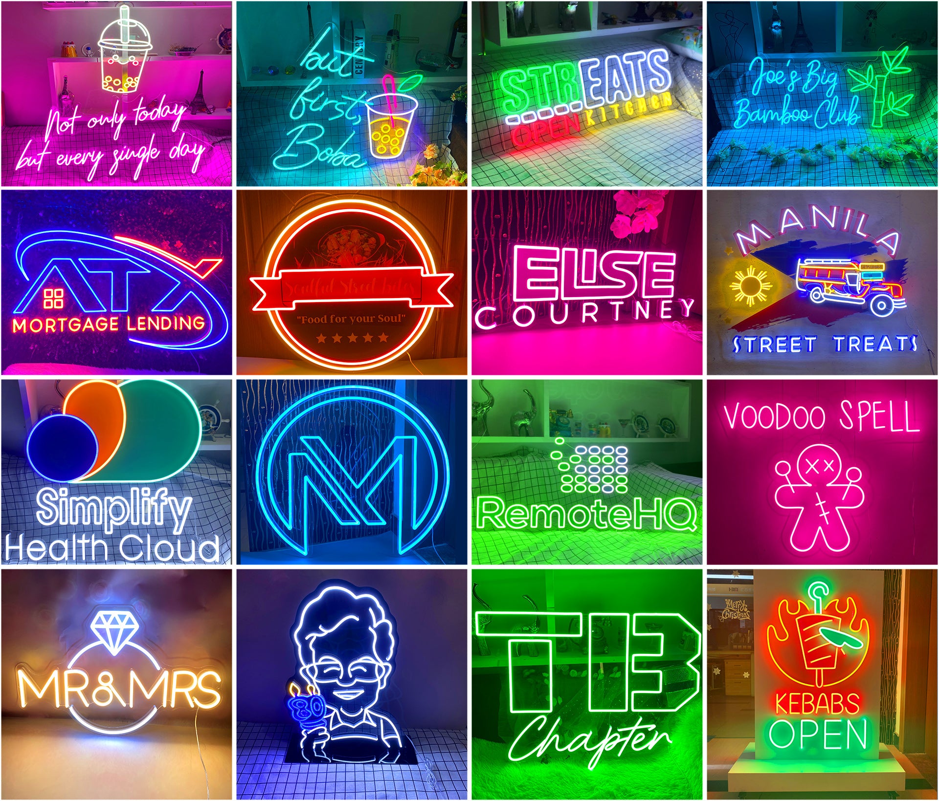 business neon sign NeonParty AU