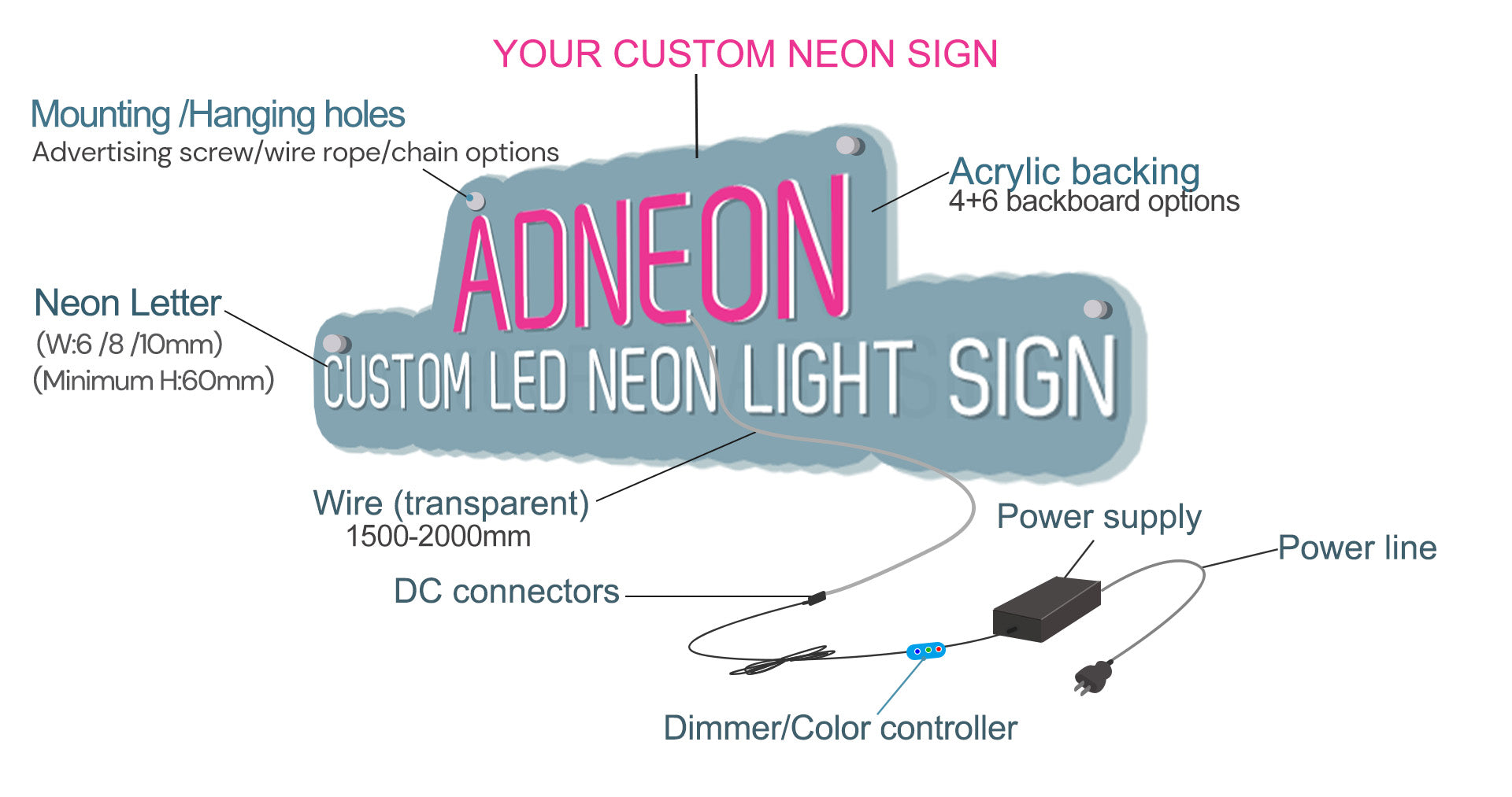 custom your neon sign