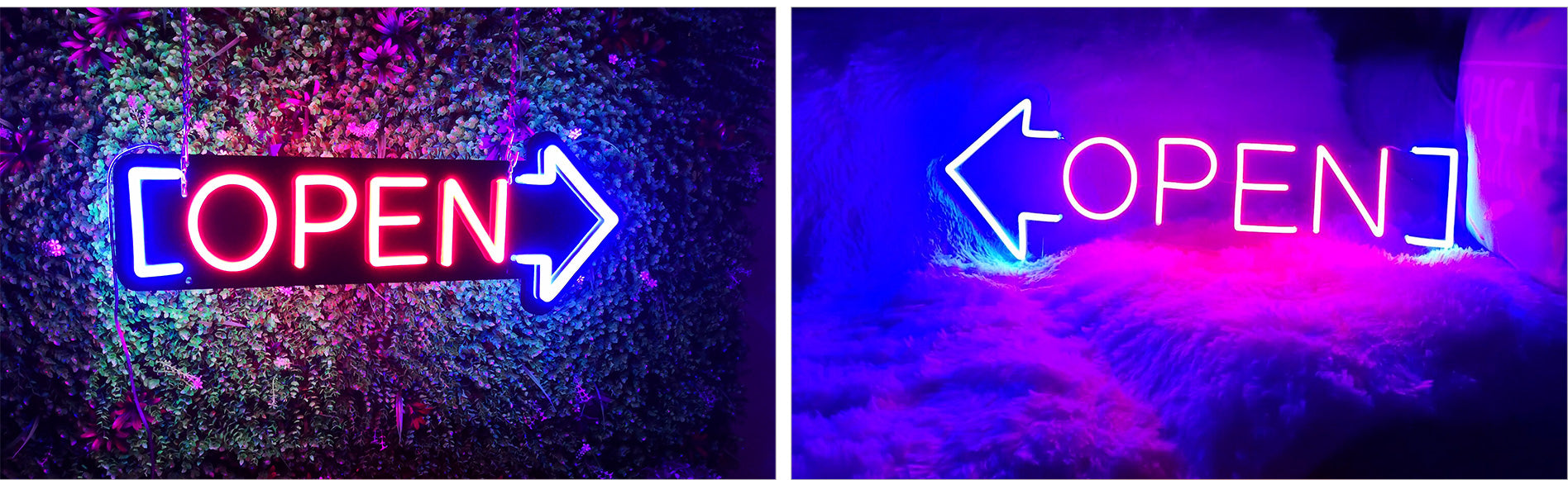 open sign neon