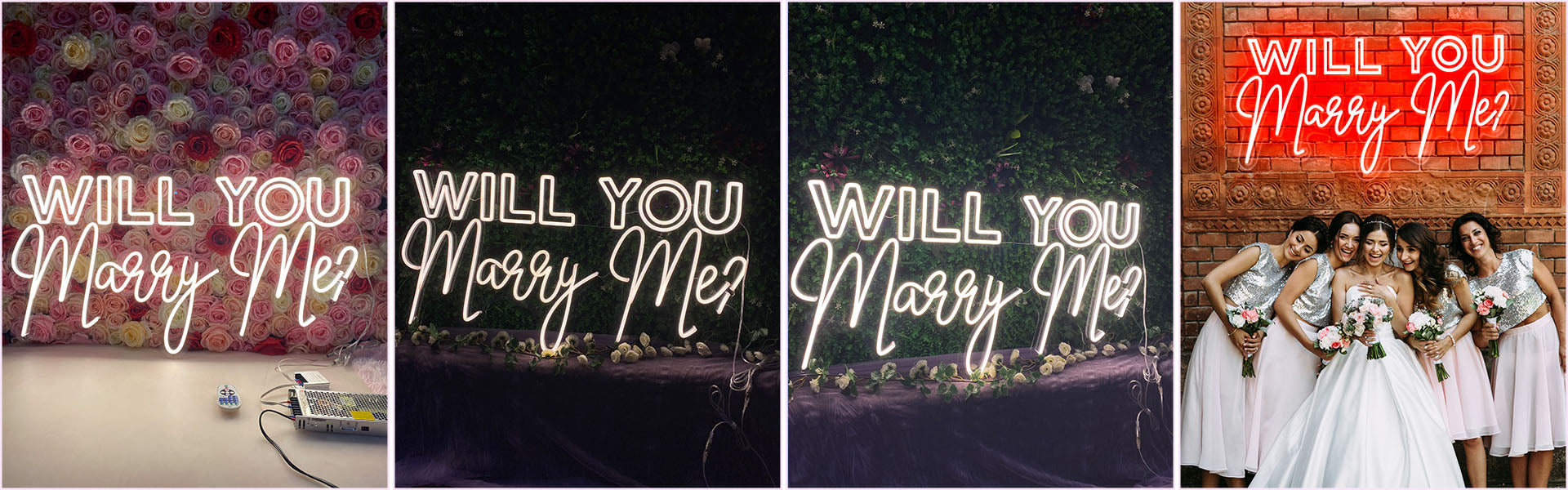 Will you marry me led neon light sign