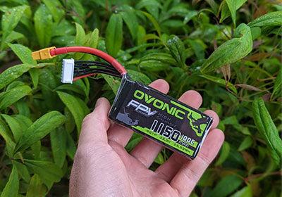 Ovonic 100C 6S 1150mAh 22.2V LiPo Battery for FPV drone