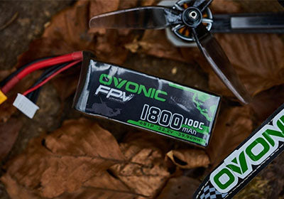 Ovonic 100C 6S 1800mAh 22.2V LiPo Battery for FPV drone