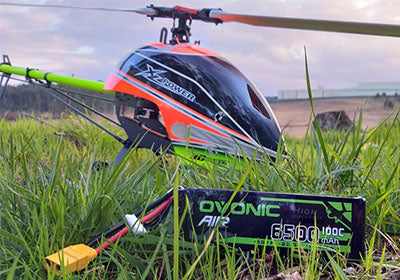 Ovonic 100c 6500mah 6s lipo battery for RC helicopters
