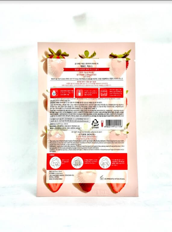 0.2 Therapy Air Mask - Strawberry