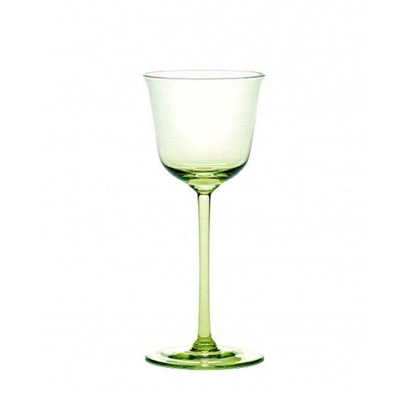 Bareqeth Green Wine Glass