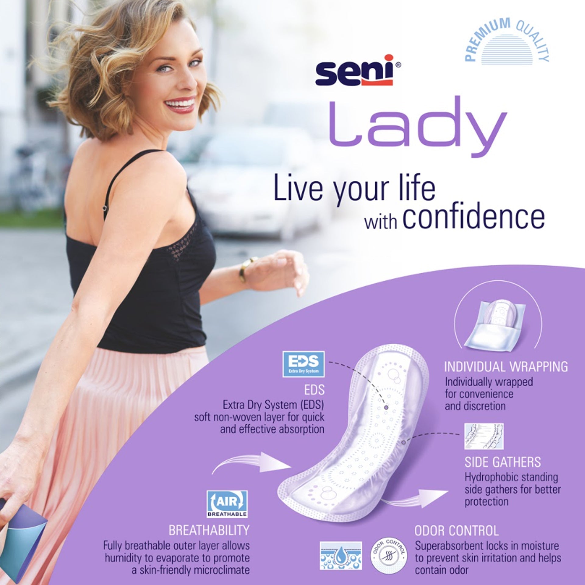 SENI LADY PADS MAXIMUM LONG