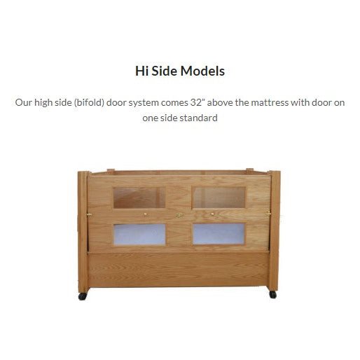 Slumber Series Twin Size Bed with Fixed Height and Manual Adjustable Head and Foot
