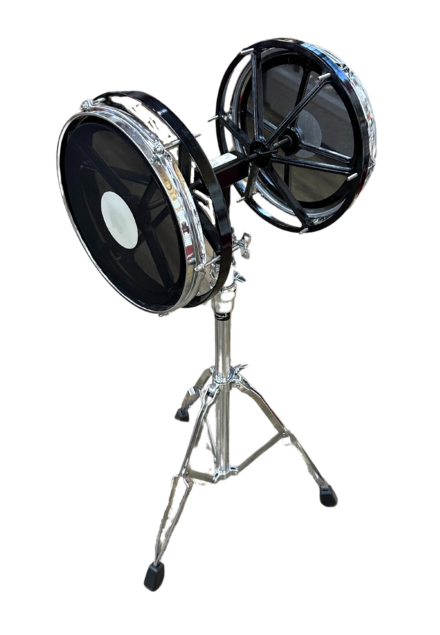 Ahead Chavez Marching Bass Drum Practice Pad W/ Tripod Stand
