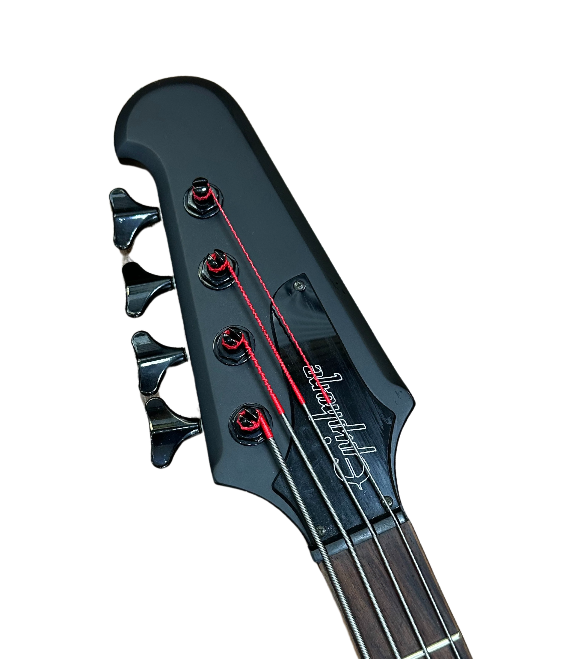 Epiphone Thunderbird XII Goth Black Bass W/ Case